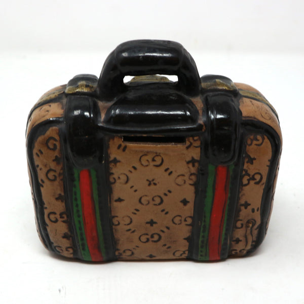 Ceramic "Gucci" Luggage Bank