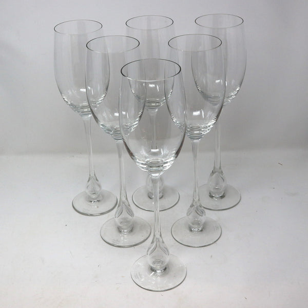 Set of 6 Rosenthal XL Wine Glasses