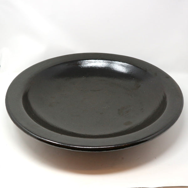 Black Ceramic Pottery Bowl