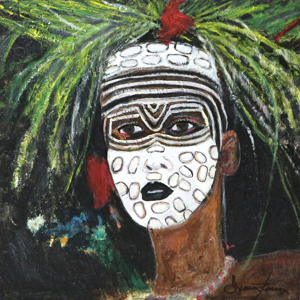 “Zulem” by Irma Ramirez Acrylic on Canvas