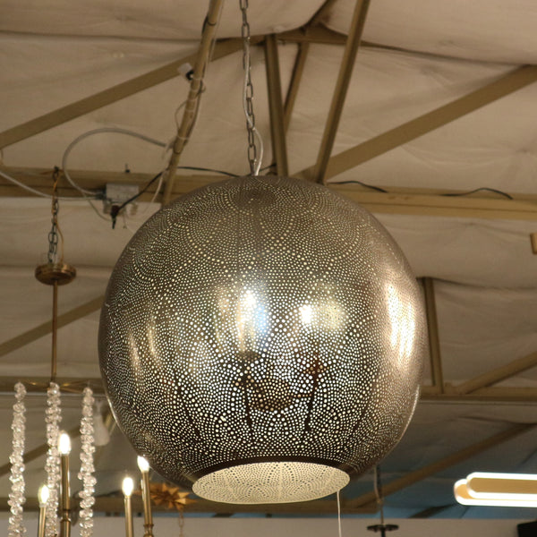 Moroccan Punched 3-Light Pendant