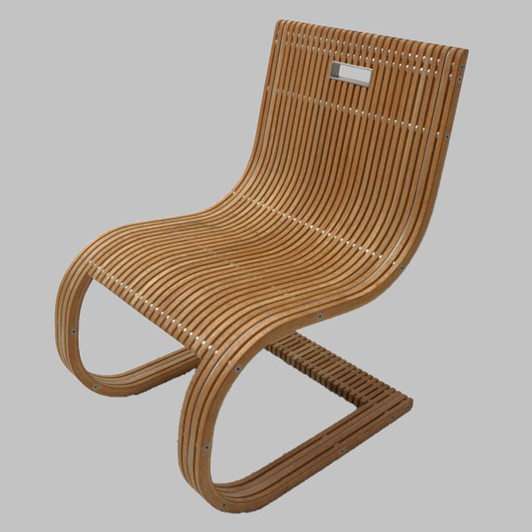 Sutherland Continuous Line Teak Side Chair
