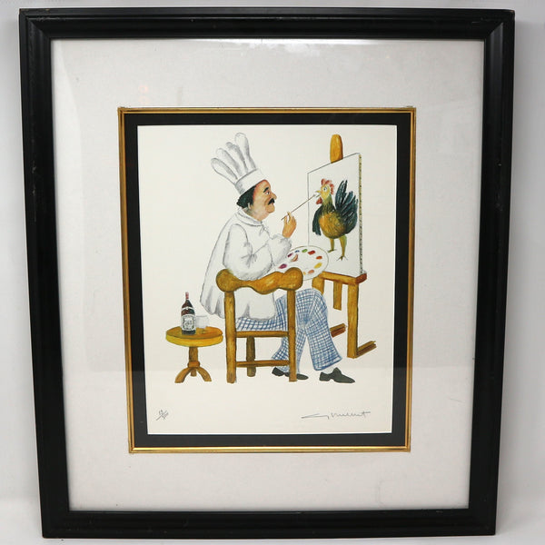“This Chef is Really an Artist” by Guy Buffet 19/500 Giclee