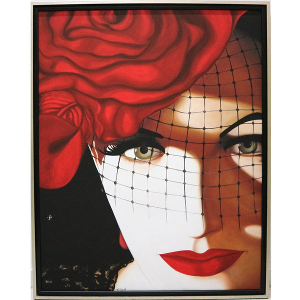 “Red Hat DNA” by David Padilla 23/150 Giclee
