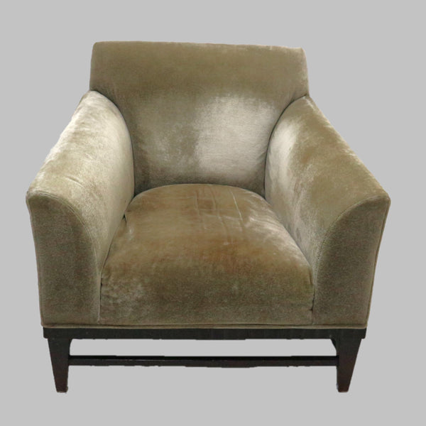 Barbara Berry for Baker Mohair Lounge Chair
