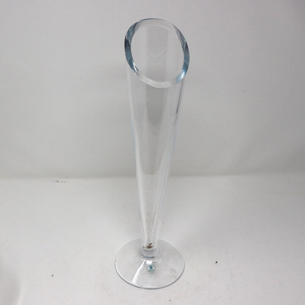 Sardinia Crystal Footed Vase