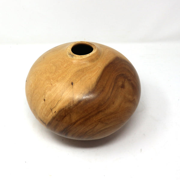 Black Acacia Wood Vase