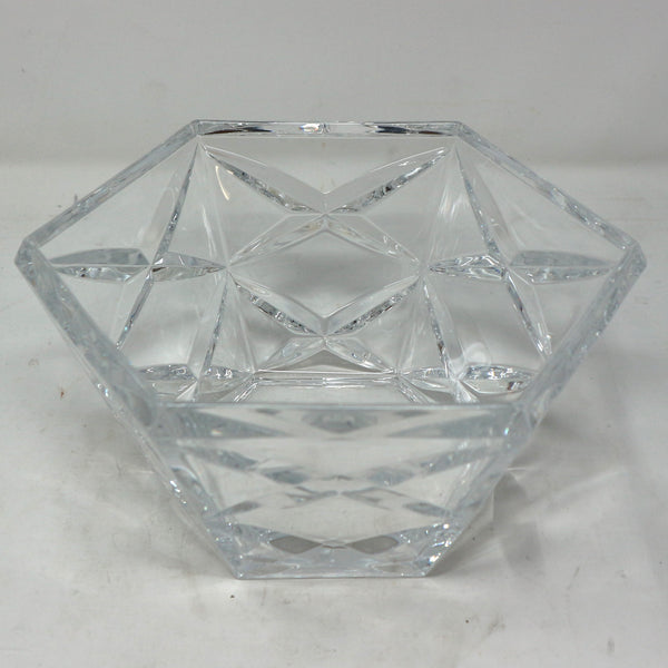 Crystal D’Arques Hexagonal Bowl
