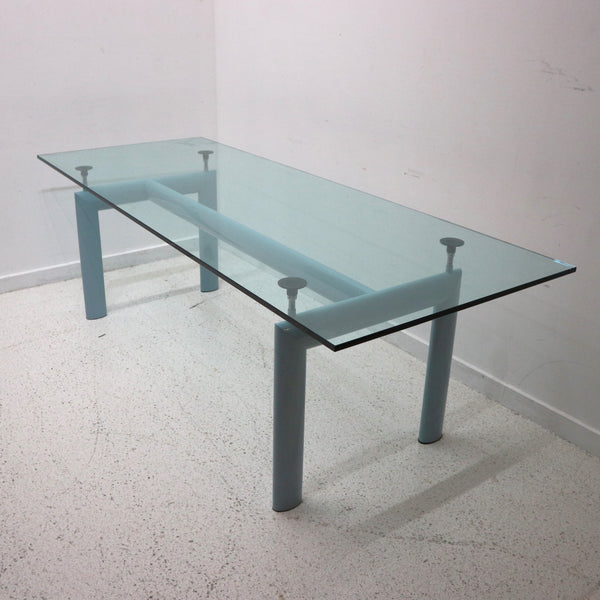 Cassina Le Corbusier LC6 Light Blue Dining Table