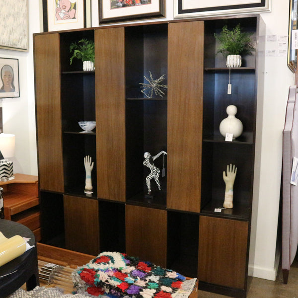 Harvey Probber MCM Two-Tone Wall Unit