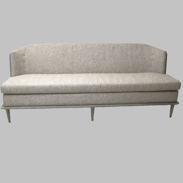 Grey Upholstered Sofa by GV