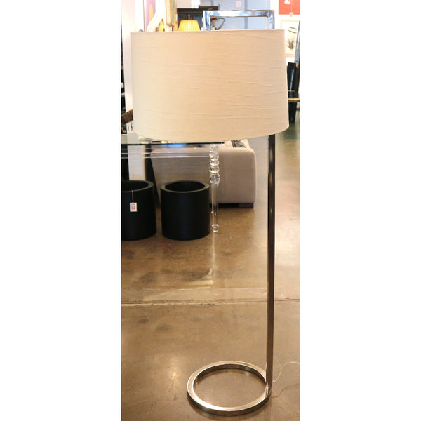 Arteriors Belden Chrome Floor Lamp