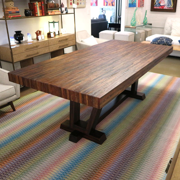 PB Langton Reclaimed Wood Dining Table