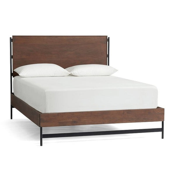 Pottery Barn Warren Queen Bed & 2 Nightstands