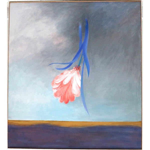 “Heavenly Pink” by Herb Rogalla Framed Acrylic on Canvas 1982