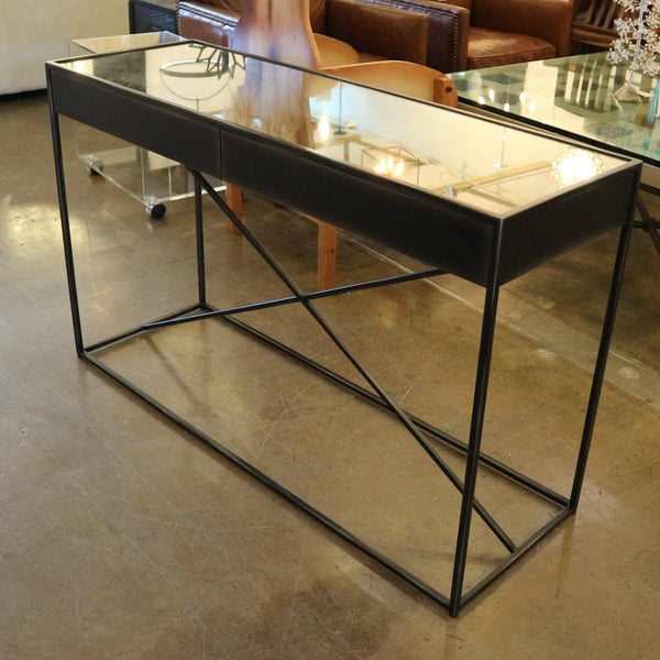 RH Gramercy Mirrored Console