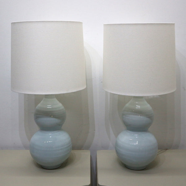 Pair of Arteriors Lacey Lamps