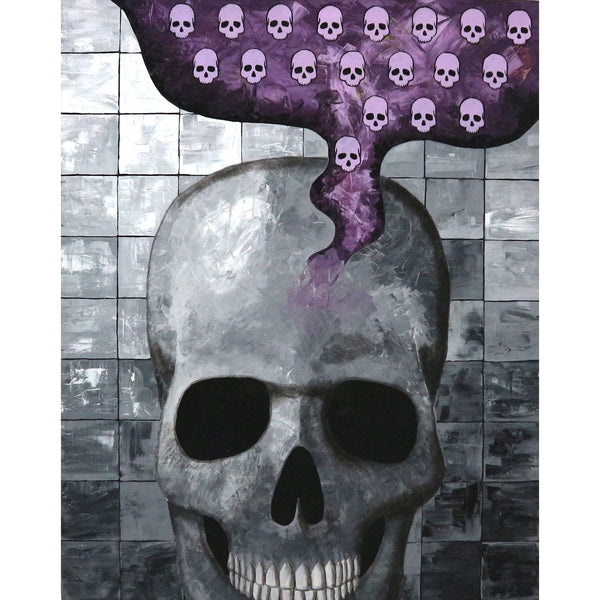 “Autorretrato” By Adrian Edgar Acrylic on Canvas