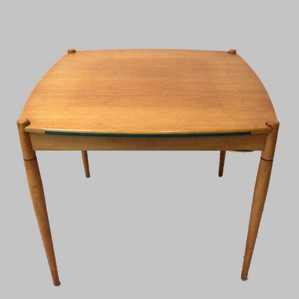 1950s Gio Ponti Game Table w/Felt Top