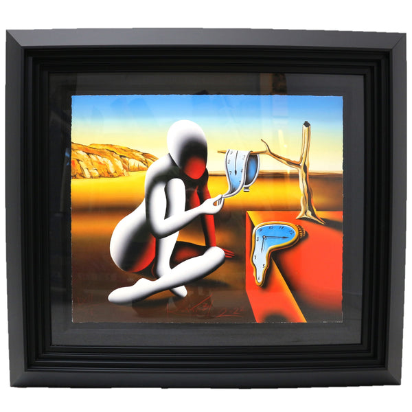 “Time Will Tell” by Mark Kostabi Giclee on Paper 9/90