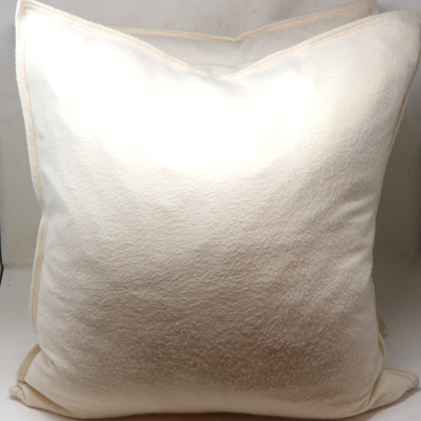 Pair RH Cream Casmere Down Throw Pillows (AS IS)