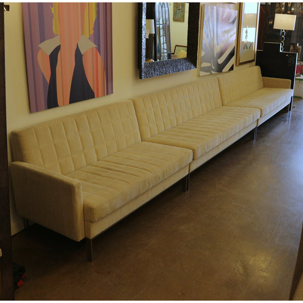 Steelcase 3 Piece Custom Sofa