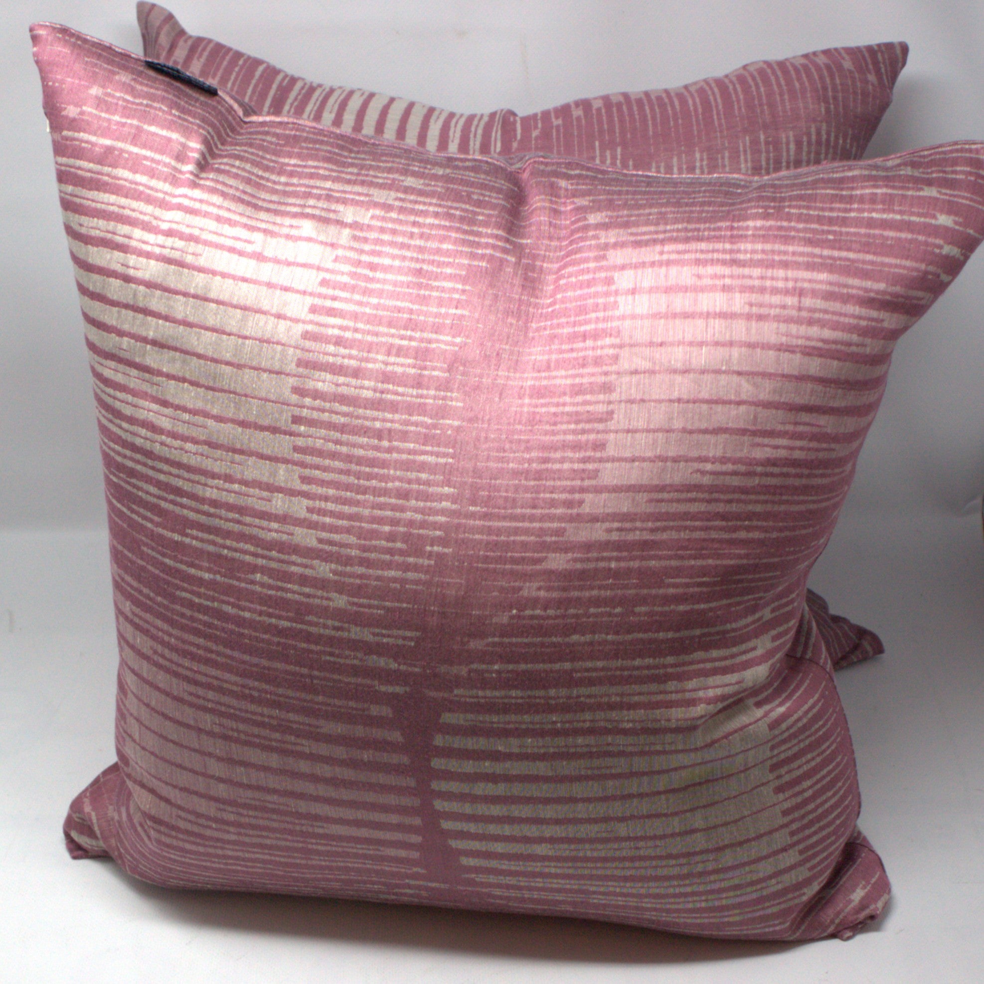 Pair of Raspberry Down Filled Throw Pillows – Dulce Interior ...