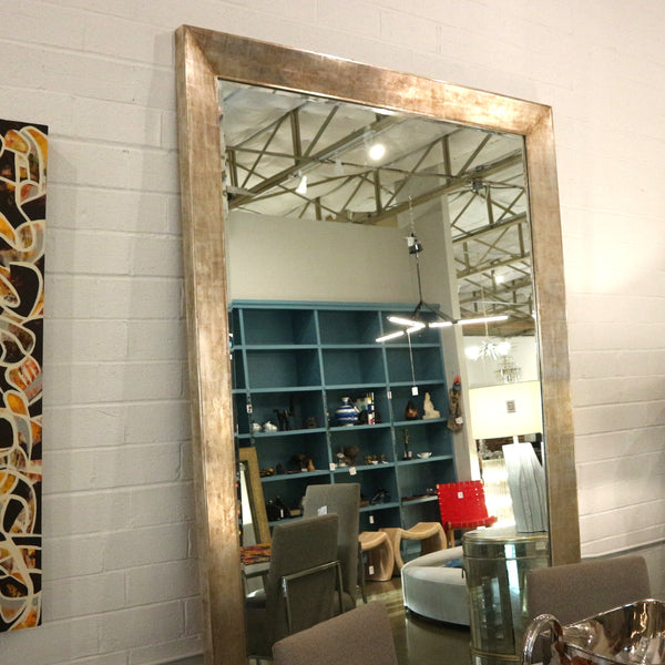 Extra Large Silver Leaf Floor Mirror