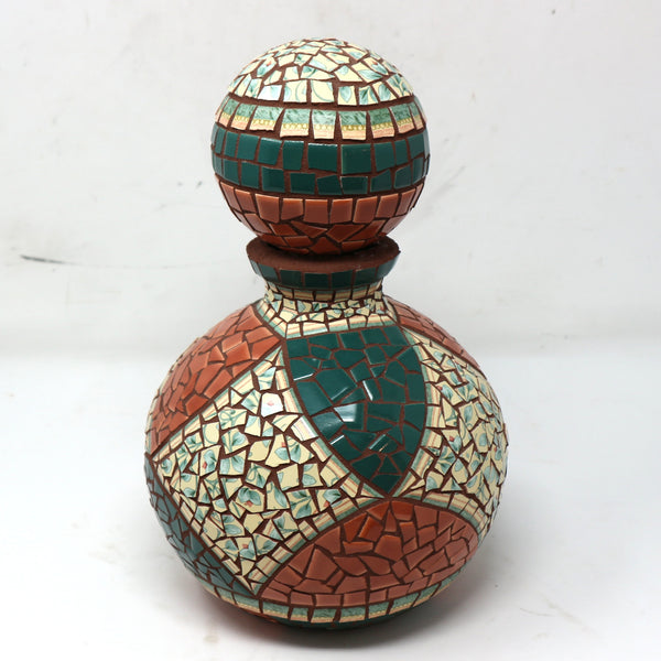Mosaic Bottle Vase by Angie Smith