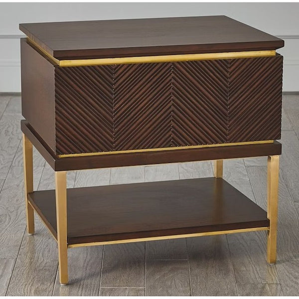 Pair of Global Views Latilla Beside Chests
