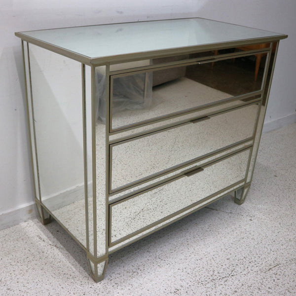 Pottery Barn Mirrored Dresser “As Is”