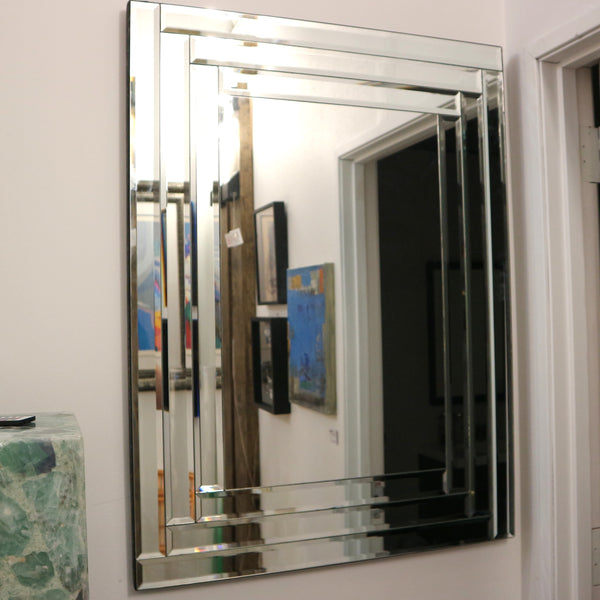 Vintage Beveled Mirror