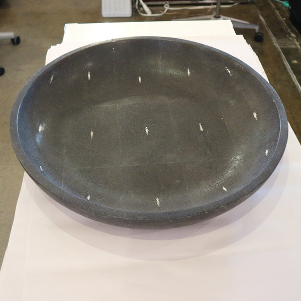 Large RY Augusti Shagreen Bowl