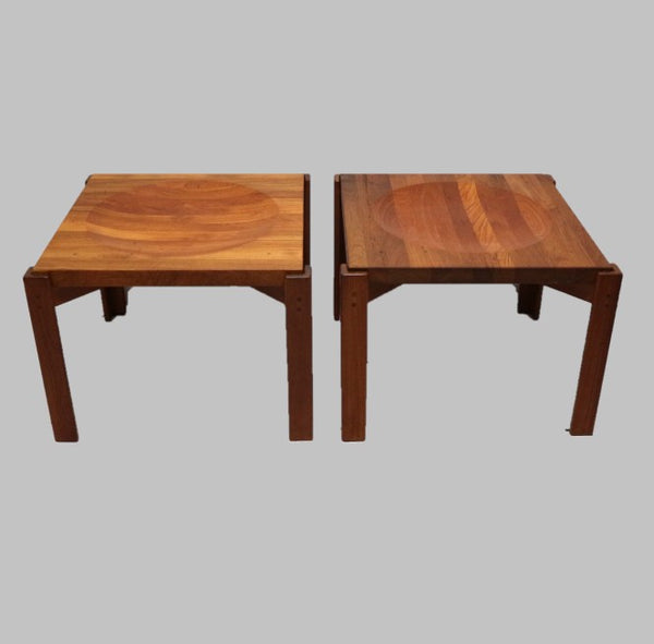 Pair of MCM Yngve Ekstrom Teak Side Tables-1965