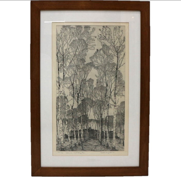 “Cascina Cantalupetta” Framed Lithograph by Federica Galli 82/90