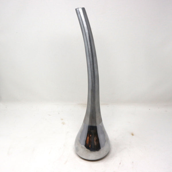 Cast Aluminum Long Stem Vase