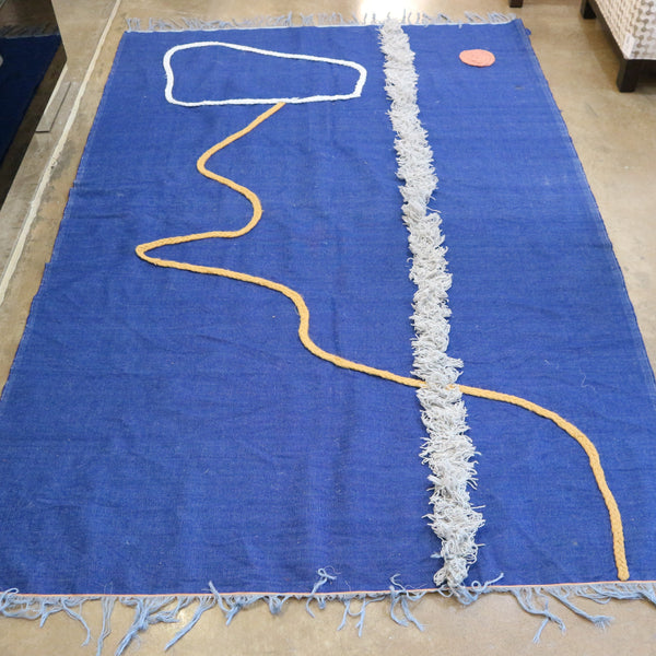 LRNCE Handwoven Wool & Cotton Marrakech Tapestry