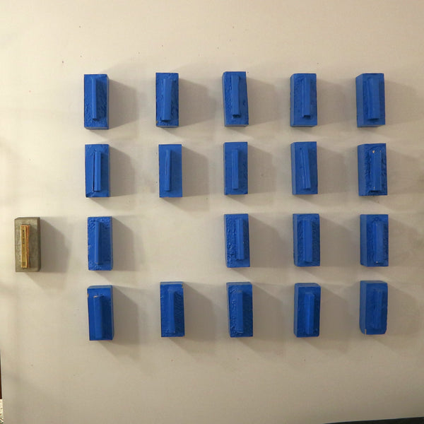 “Dyslexia” by Eric McGherety Painted Concrete & Book