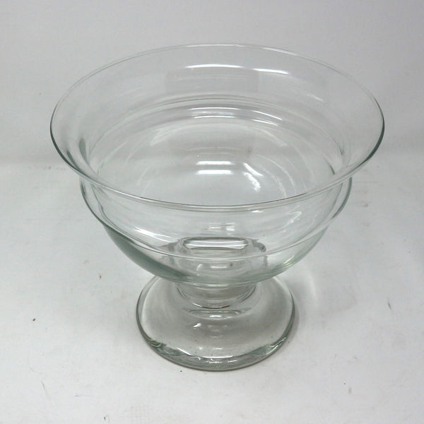 Glass Footed Fruit Bowl