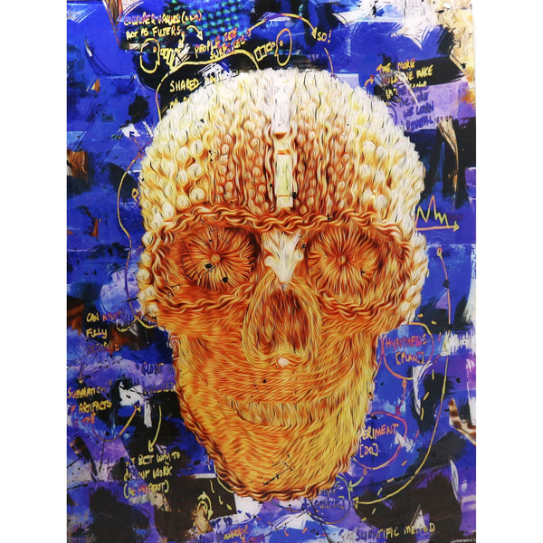 Skull on Acrylic by Paul Gerben 65/300