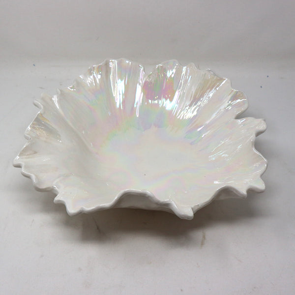 Small Pearlized Carnation Bowl