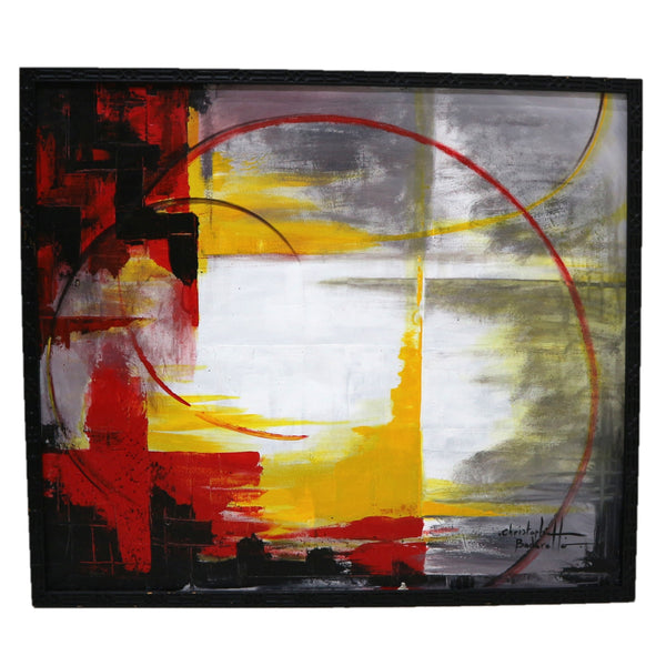 “Untitled” by Christopher Baderella Acrylic on Canvas
