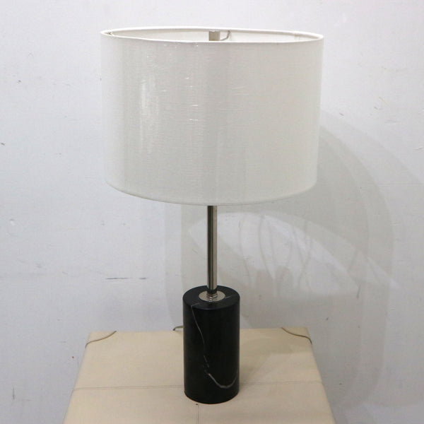 Laurent Table Lamp w/ Black Marble Base