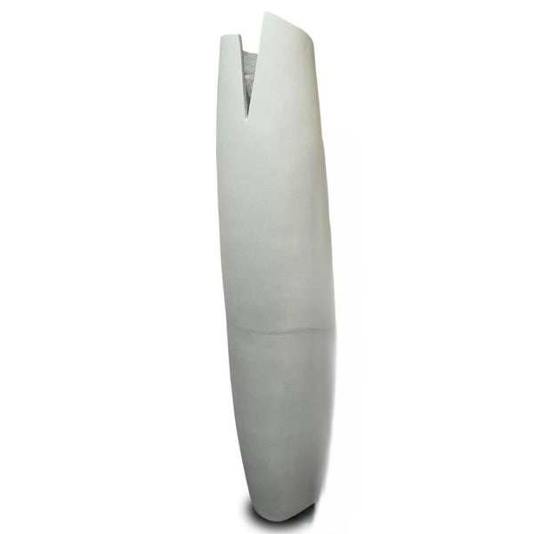 Adele Terra Cotta White Floor Vase