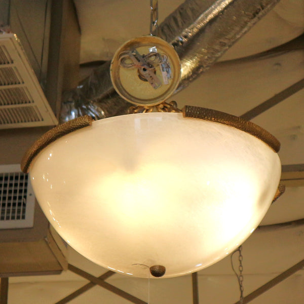 Visual Comfort Mezen Brass Chandelier