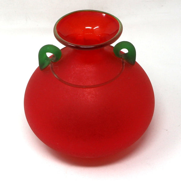 Murano Glass Vase by Franco Moretti