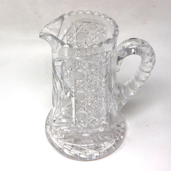 American Brilliant Cut Glass Pitcher