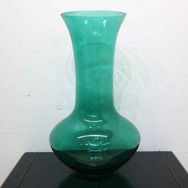 Green Glass Vase