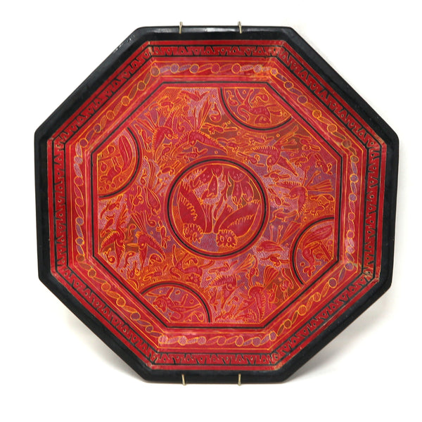 Vintage Mexican Folk Art Tray