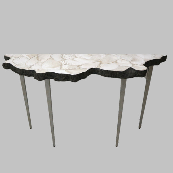 Palecek Chloe Fossilized Clam Console Table